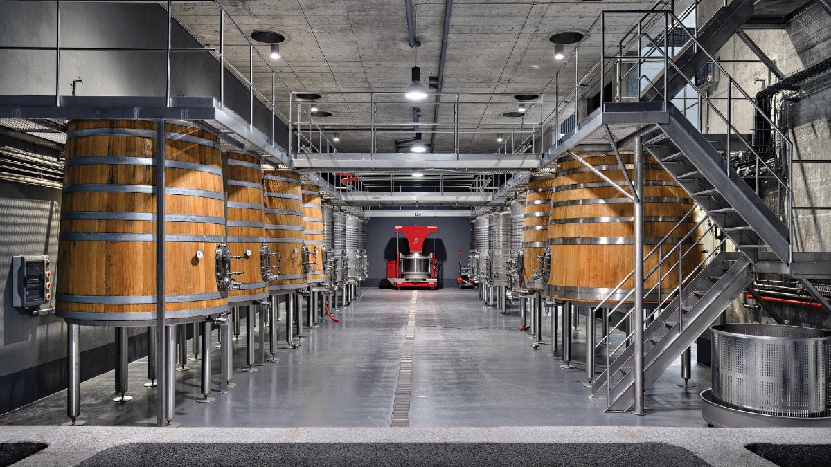 evMn wine dellar production douro valley